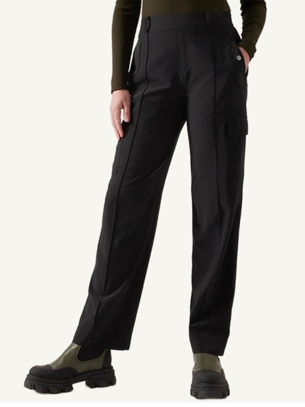 Athleta Black Vienna Cargo Pants